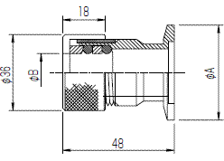 真(zhēn)空計測量接(jiē)口 ALG (SUS304)