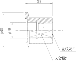 螺(luó)栓接頭 ALF (SUS304)